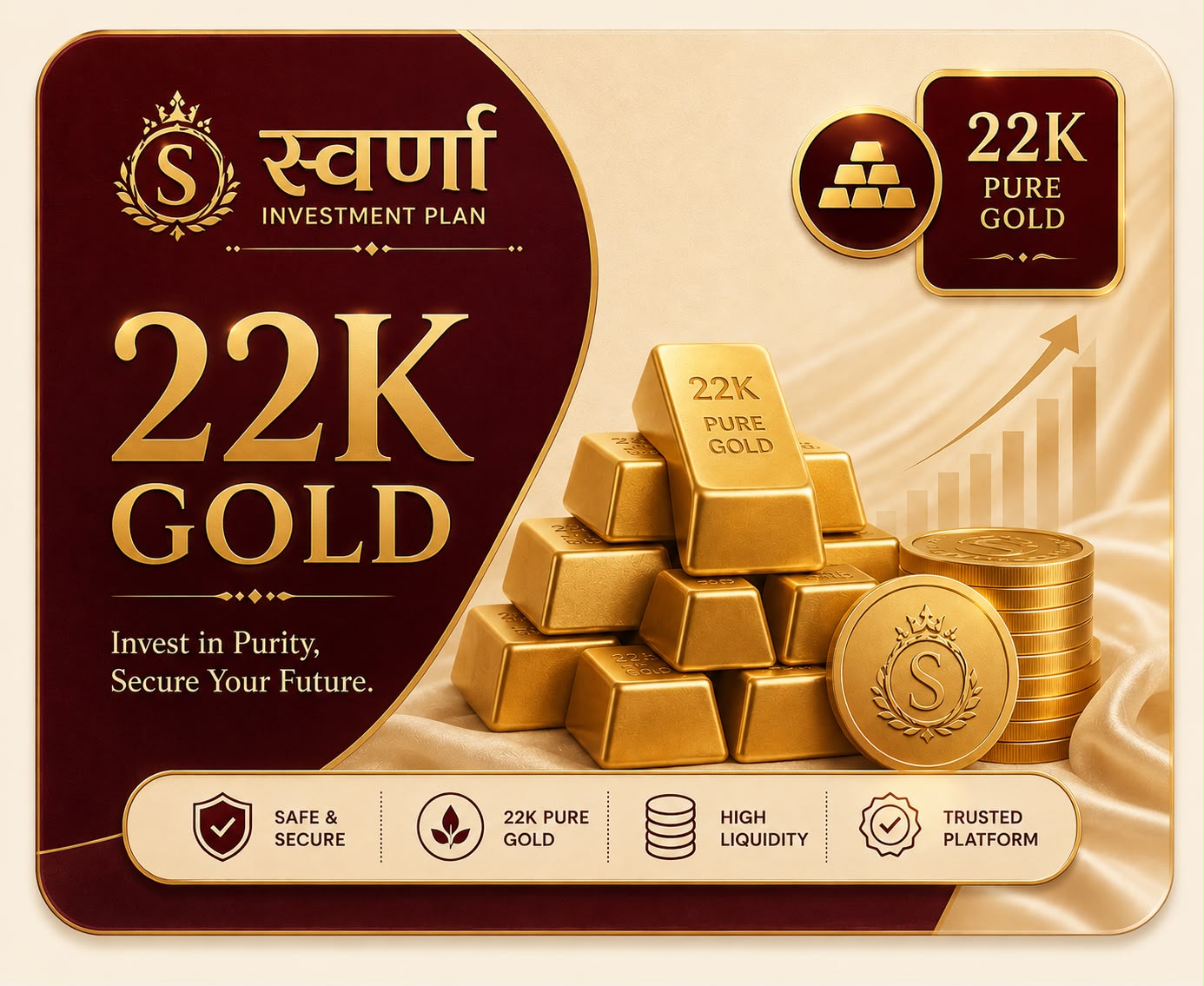 22K Silver Ingot
